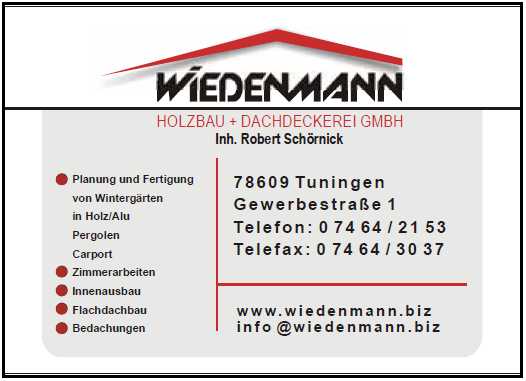 Holzbau Wiedenmann